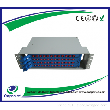 FO Splicing Distribution Unit,48 Fiber Adapters Compliant